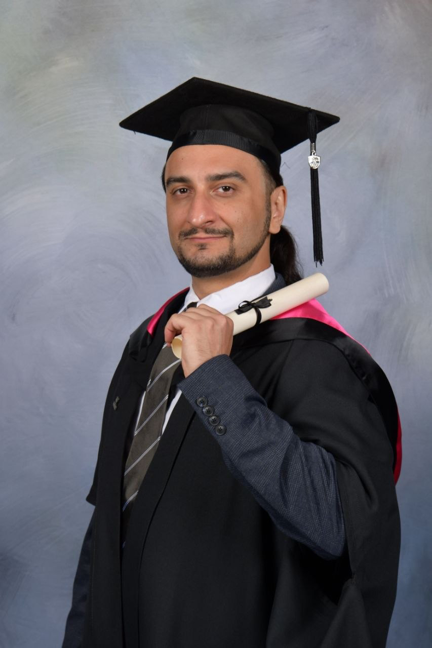 Sam Elmi graduation picture
